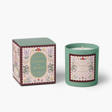 Champs de France candle with packaging on a white background