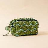 Quilted Cosmetic Bag Everbloom Forest