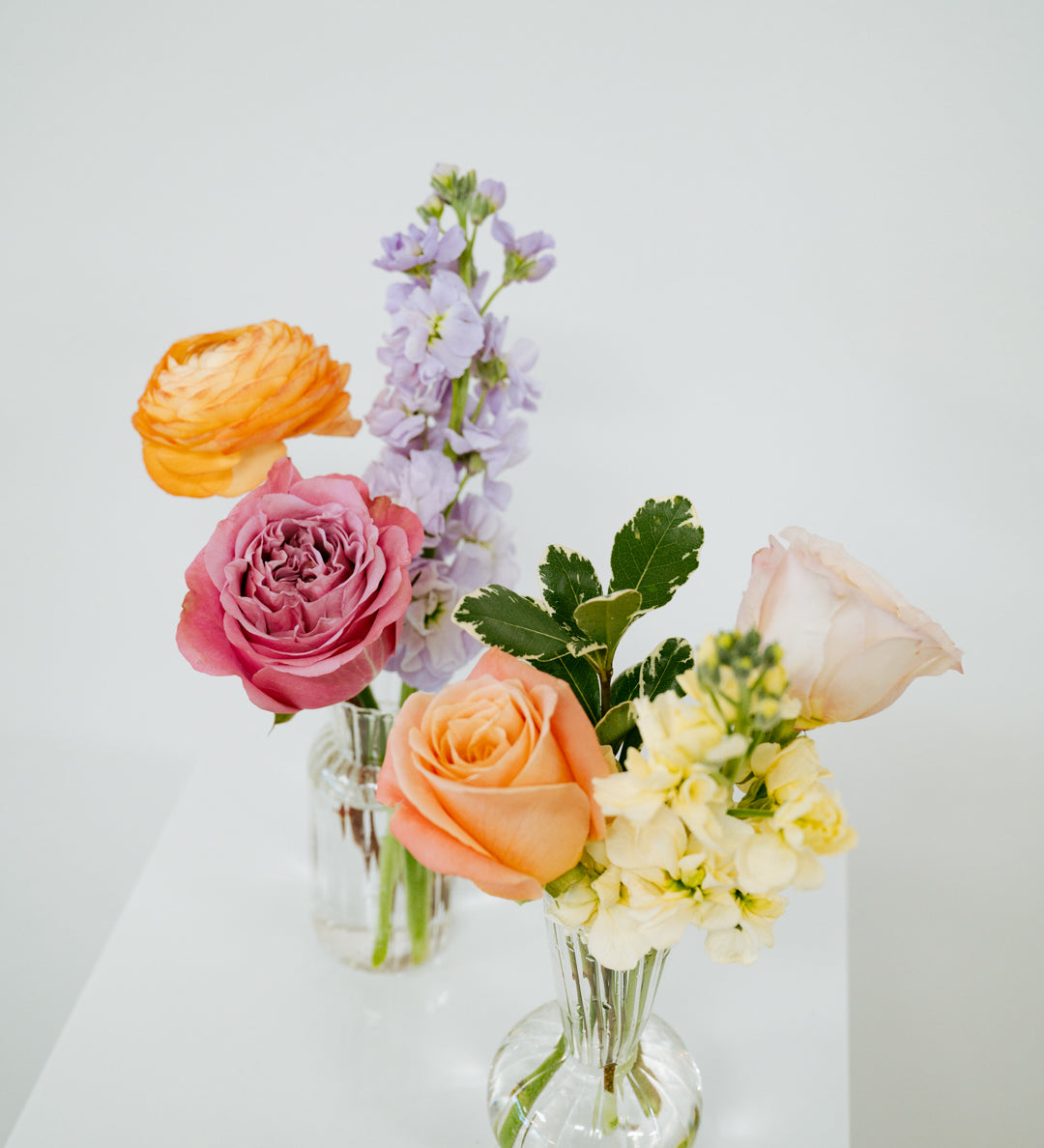 Pretty in Pastel Bud Vase Arrangement image 0